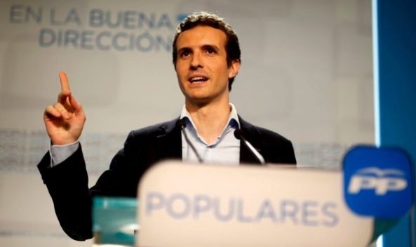 El vicesecretario de Comunicación del Partido Popular, Pablo Casado