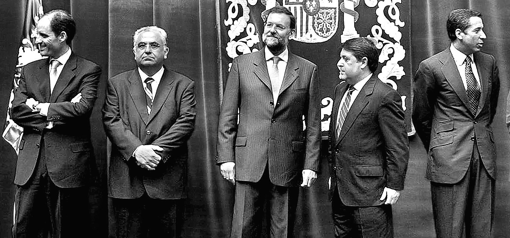 Rajoy, con los tres presidentes de la Generalitat con causas...