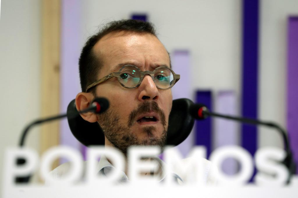 El secretario de Organizacin de Podemos, Pablo Echenique.
