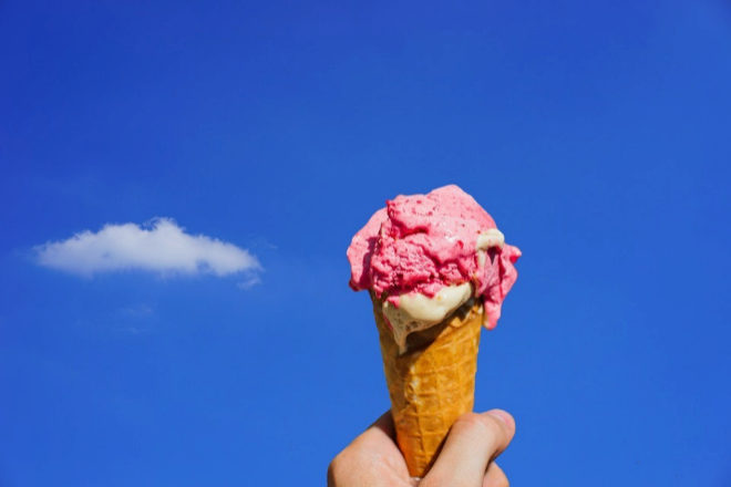 Verano es sinónimo de helado.