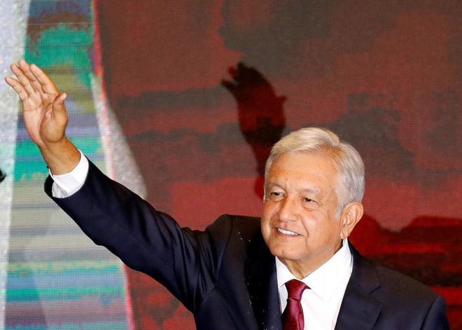 El mexicano Andrs Manuel Lpez Obrador.