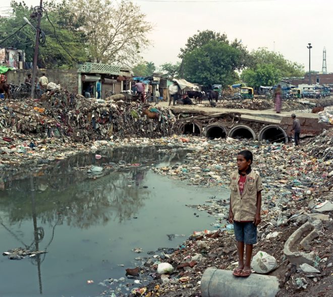 El Yamuna, el río urbano más contaminado del mundo, es 100% materia