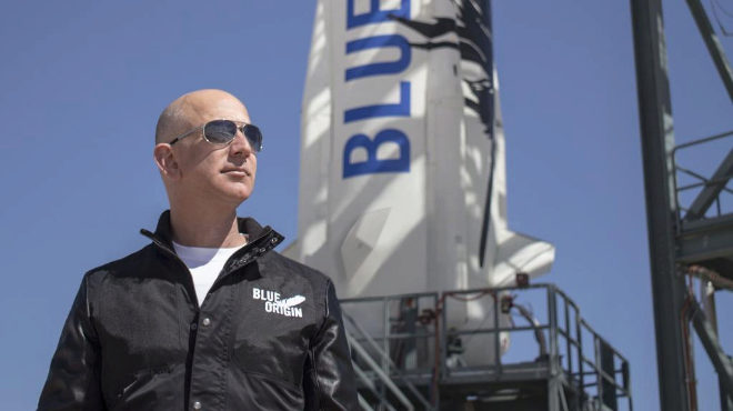 El empresario multimillonario Jeff Bezos