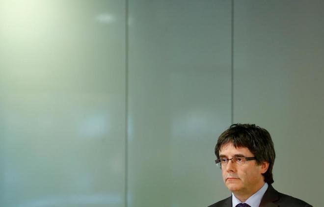 El ex presidente de la Generalitat, Carles Puigdemont