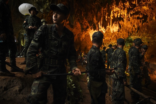 Imagen del documental &apos;Rescate en Tailandia&apos;.