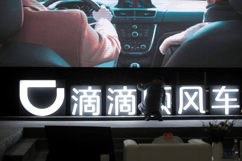 Imagen promocional del servicio de coches compartidos de Didi.