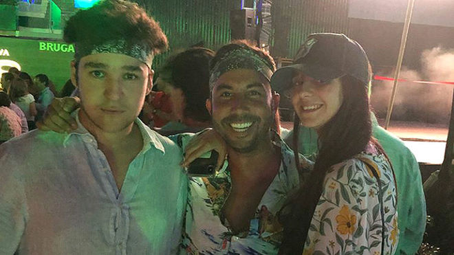 Froiln, Luis Torremocha y Victoria Federica en la fiesta &apos;hippy&apos; del...