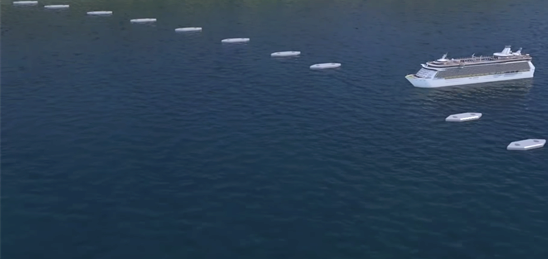Un tnel flotante suspendido bajo el agua es otra de las propuestas.