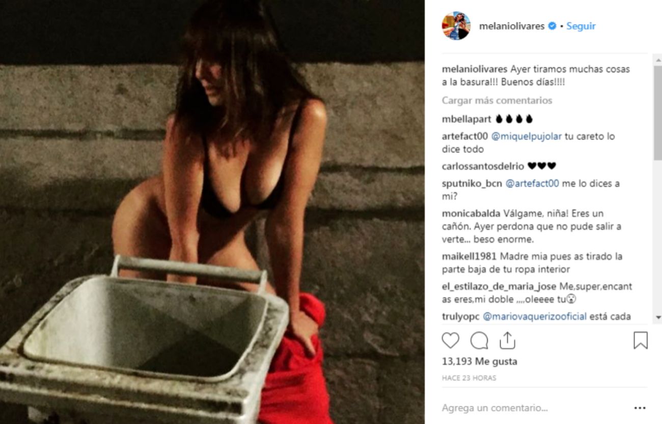 La actriz Melani Olivares ha publicado en su perfil de Instagram una...
