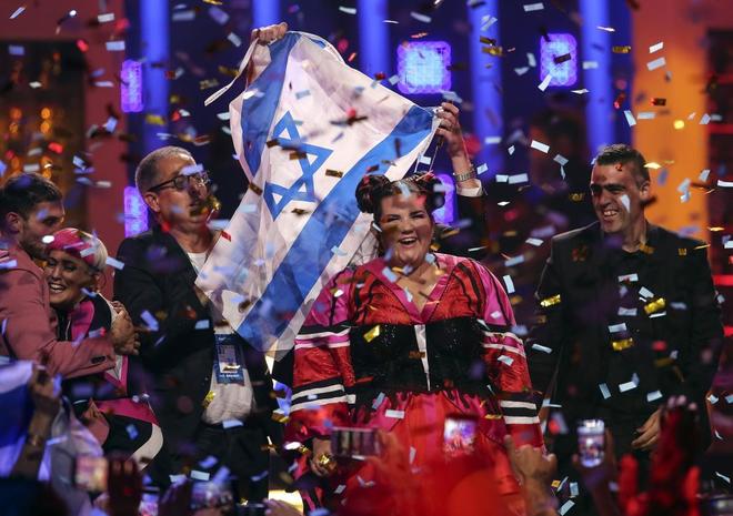 Netta, representante de Israel, ganadora de Eurovisin 2018.