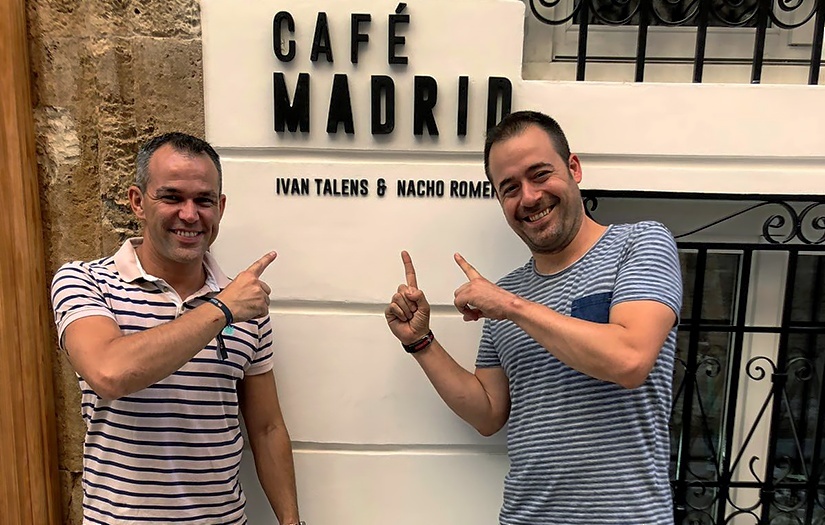 Ivn Talens y Nacho Romero reabren Caf Madrid, en una apuesta...
