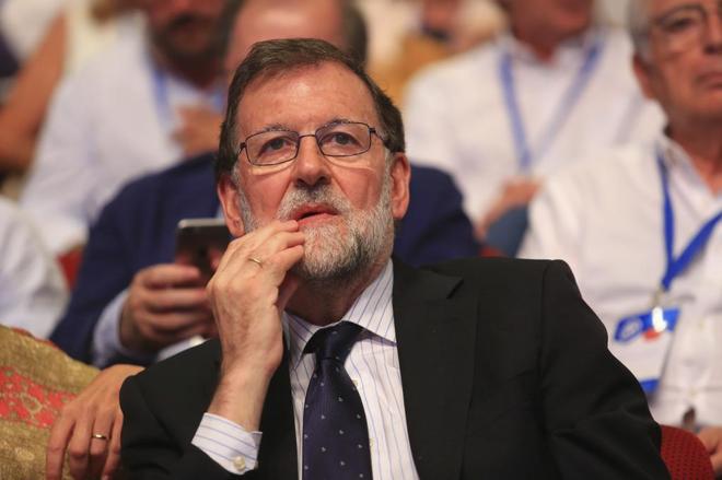 El ex presidente del Gobierno, Mariano Rajoy