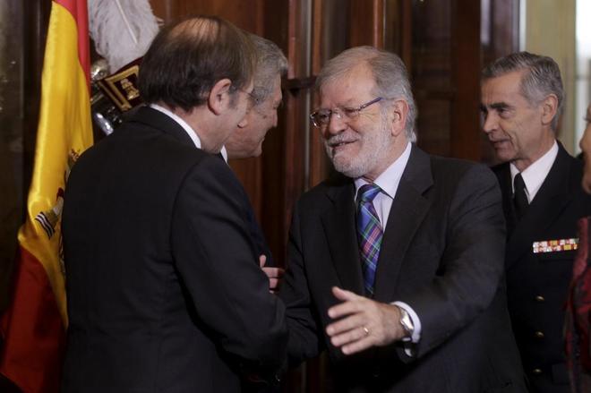 El ex presidente de Extremadura Juan Carlos Rodrguez Ibarra, en el...