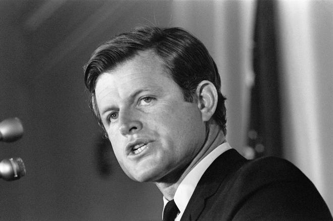 Foto de archivo del ao 1968 del senador Ted Kennedy.