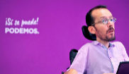 Pablo Echenique, secretario de Organizacin de Podemos, en rueda de...