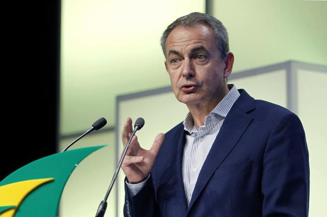 El ex presidente del Gobierno Jos Luis Rodrguez Zapatero, el...