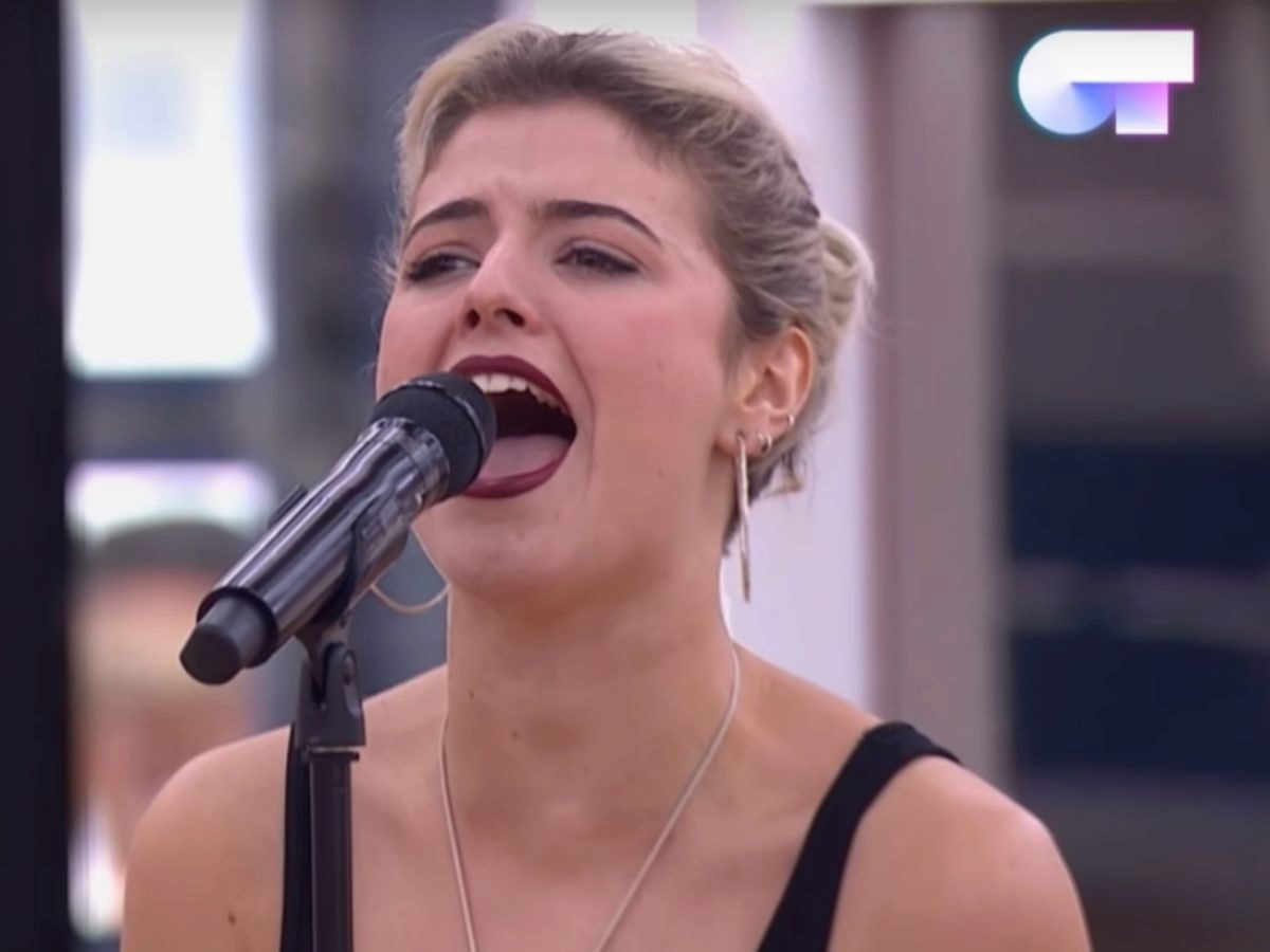 Alba Reche, de OT 2018, cantando La Llorona en el segundo pase de...