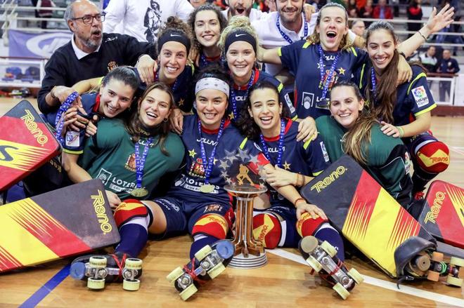 Resultado de imagen de españa hockey patines campeona europa