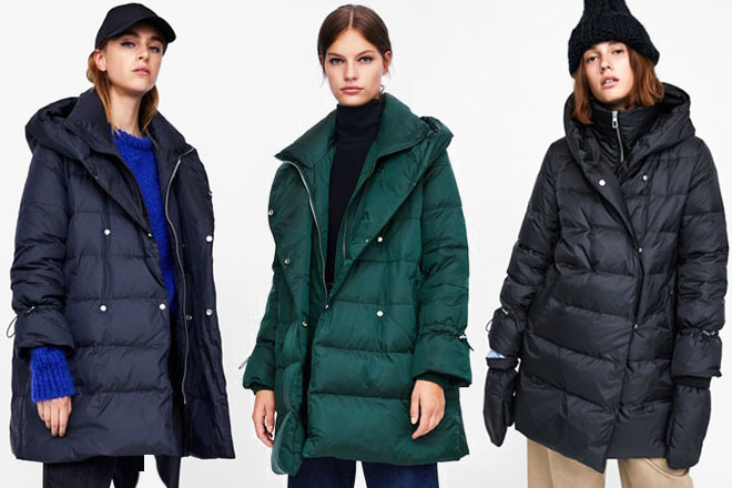 abrigo de Zara te a hacer desear que haga frío |