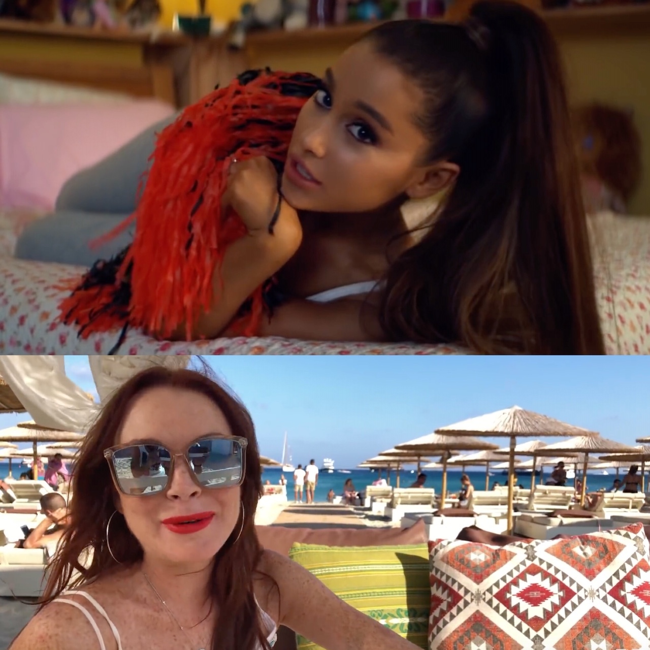 El Dardo De Lindsay Lohan A Ariana Grande Por El Videoclip