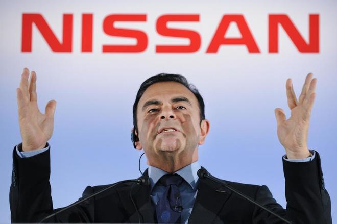 El ex presidente de Nissan, Carlos Ghosn.