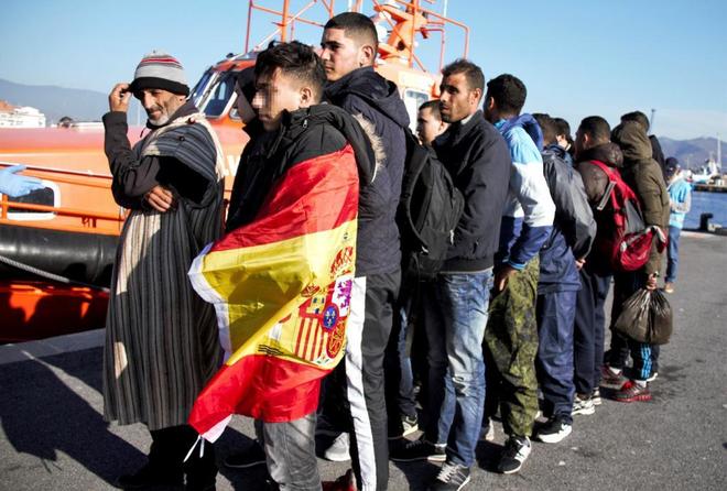 Llegan a España 248.716 inmigrantes en el primer semestre de 2018, un