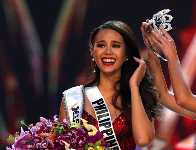 La filipina Catriona Gray, elegida Miss Universo 2018.
