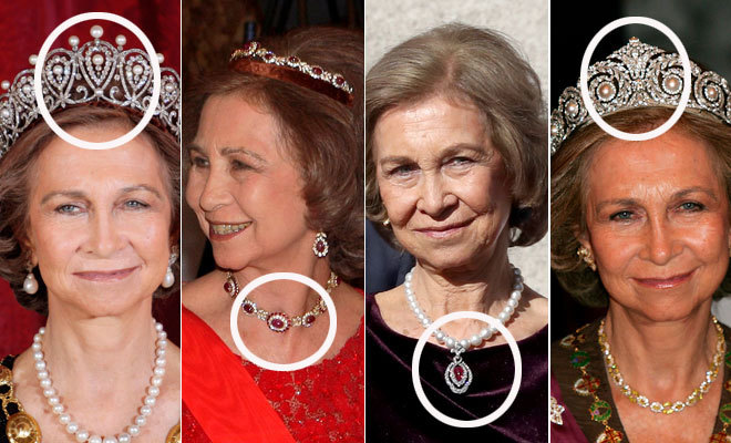 cuestionario hacer clic global Doña Letizia toma posesión del joyero real | Casa Real