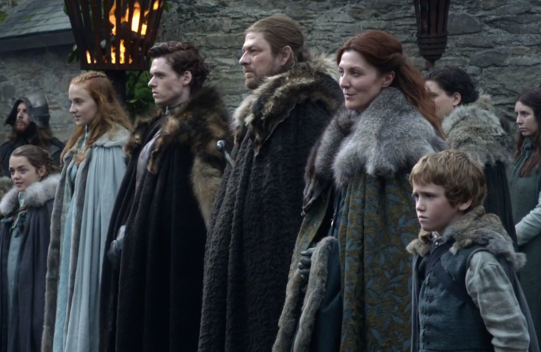Fotograma de la primera temporada de Games of Thrones