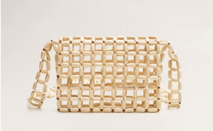 Zara y Mango: Bolso de abalorios de madera de Mango | Moda | EL MUNDO