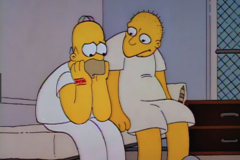 Imagen del captulo de 'Los Simpson' en el que Michael Jackso puso voz a un personaje.