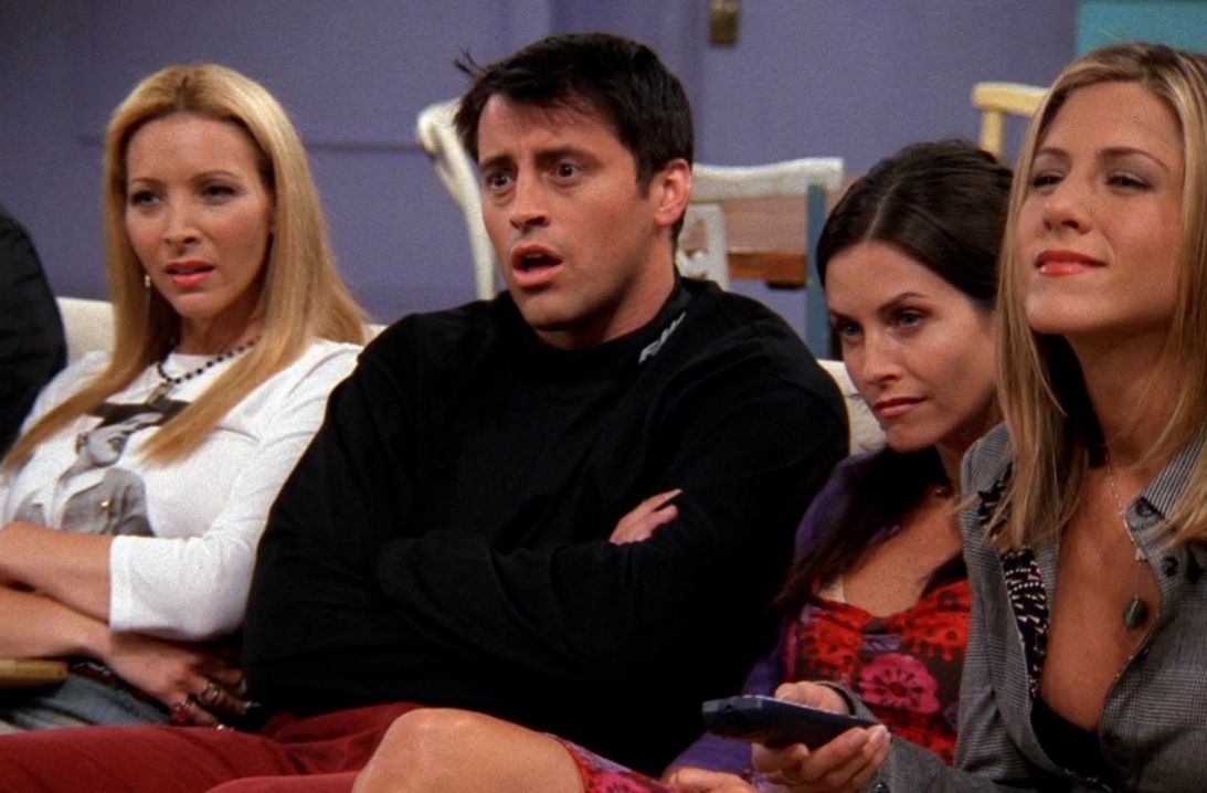 Fotograma de la serie Friends con Lisa Kudrow, Matt LeBlanc, Courteney...