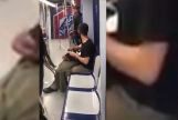El joven que afilaba un cuchillo en el Metro es cortador de jamn