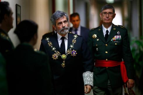 El presidente del CGPJ y del Tribunal Supremo, Carlos Lesmes