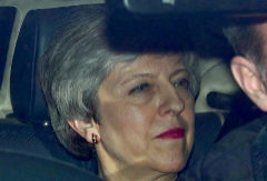 La 'premier' britnica, Theresa May.