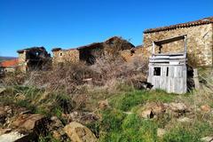 El pueblo de Sarnago, en la comarca de Tierras Altas de Soria.