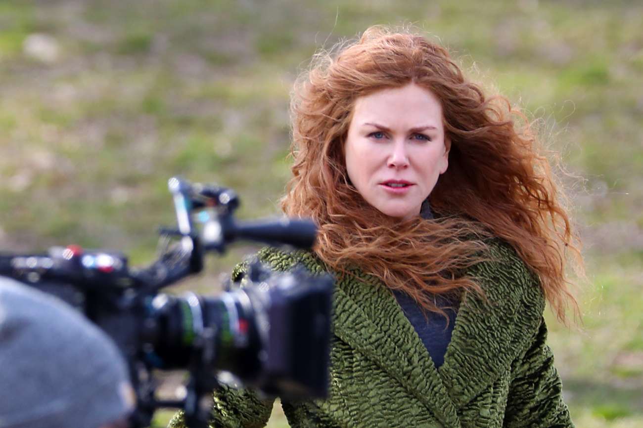 La actriz Nicole Kidman durante el rodaje de la pelcula &apos;The...