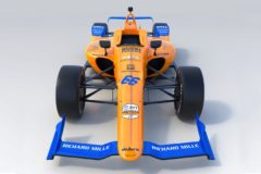 As es el McLaren de Fernando Alonso para las 500 Millas de Indianpolis