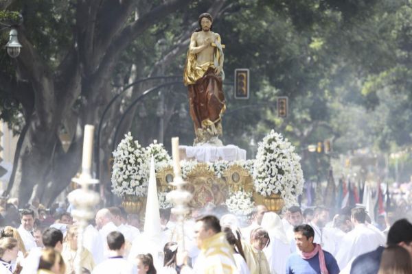 Imagen de la Semana Santa de Mlaga en 2018.