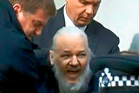 Julian Assange fue detenido por la polica britnica el pasado jueves.
