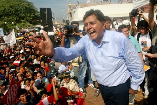 FILE PHOTO: Peruvian presidential candidate <HIT>Garcia</HIT> gives...
