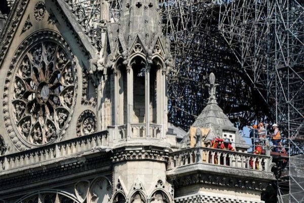 La catedral de Notre Dame está 