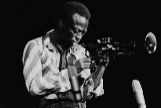 El músico estadounidense Miles Davis (1970).