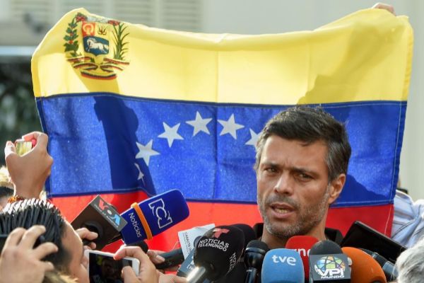 El lder opositor venezolano, Leopoldo Lpez.