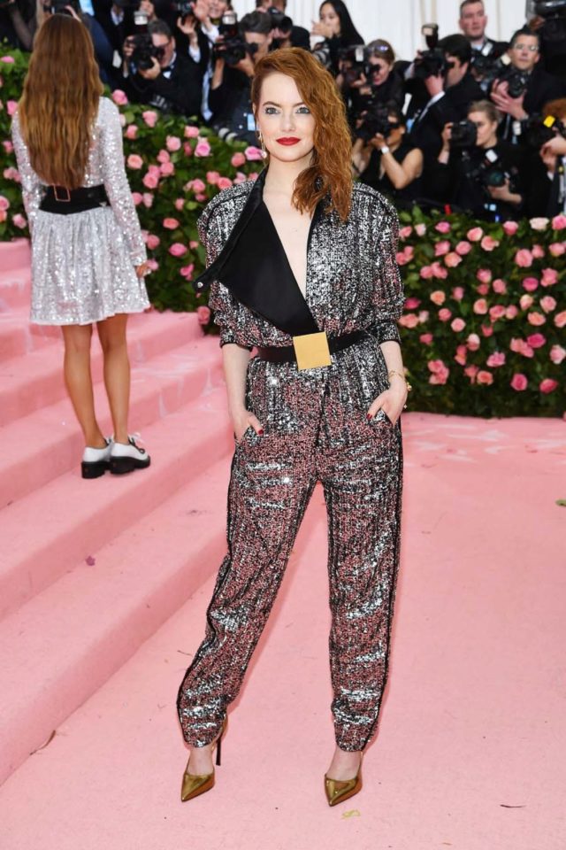 Emma Stone de Louis Vuitton - Las mejor vestidas de la gala MET