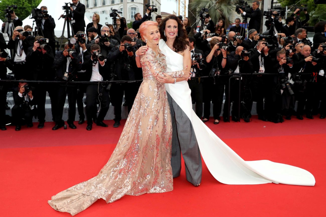 Las dos han posado juntas en la alfombra roja de Cannes y han mostrado...