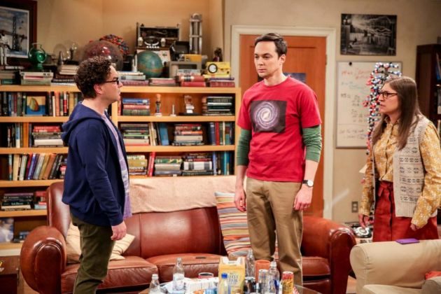 Imagen del captulo final de The Big Bang Theory en CBS, que se ha...