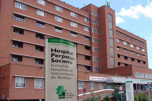 Hospital perteneciente al complejo hospitalario en el que falleció la...