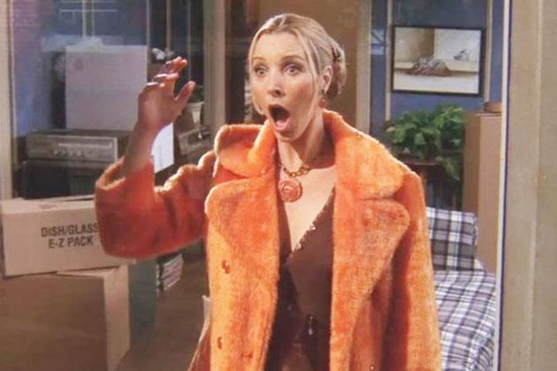 Phoebe Buffay (Lisa Kudrow) en un episodio de Friends, serie durante...
