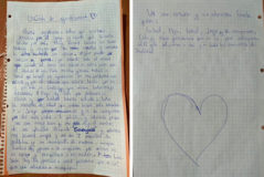 La carta ntegra enviada por el menor a la UFAM agradeciendo el trabajo para la detencin del pederasta en el distrito de Hortaleza.